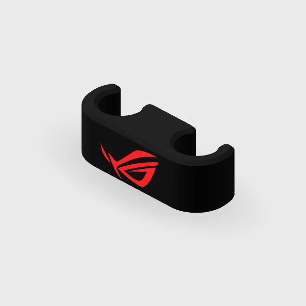 ASUS Red-Logo AIO Clip: Black body / red logo preview