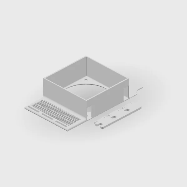 High-Profile 60 mm PCIe Fan Mount: Standard preview