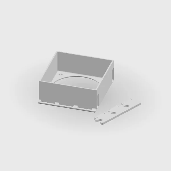 Low-Profile 60 mm PCIe Fan Mount: Standard preview