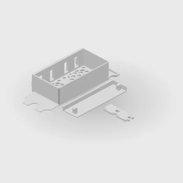 Dual 40 mm PCIe Fan Mount: Standard preview
