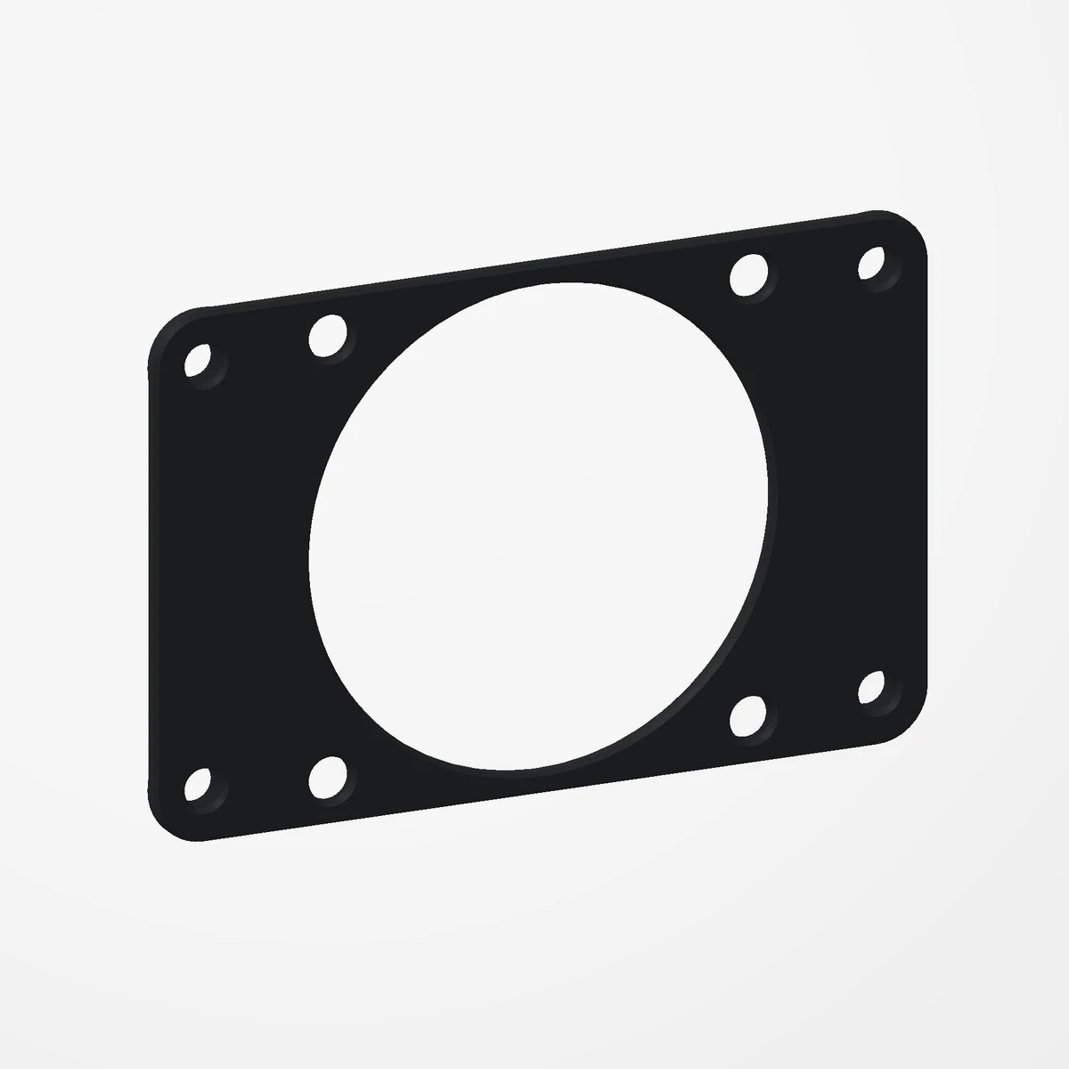 Jonsbo N4 60 mm fan mount: Mount
