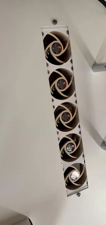 Installed in the top of Dean’s rack