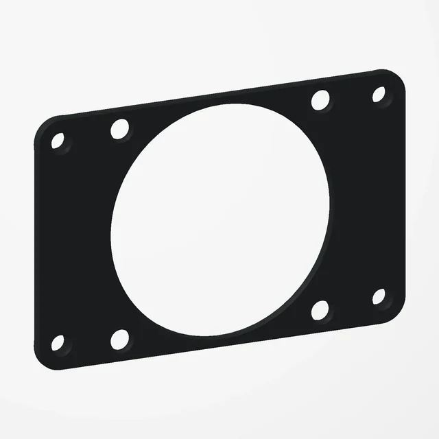 Jonsbo N4 60 mm fan mount
