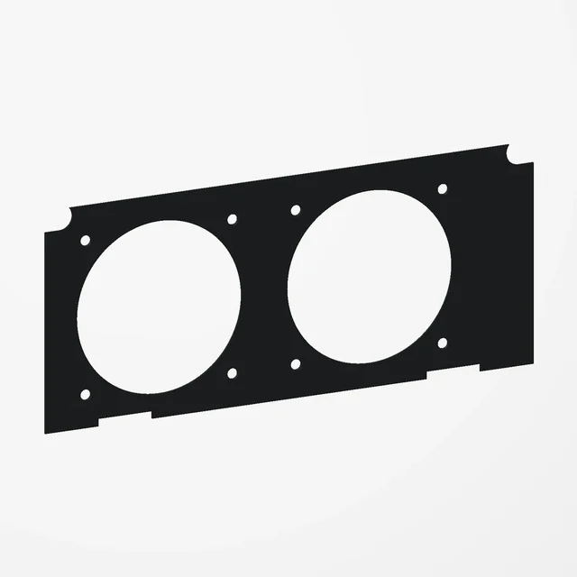 Jonsbo N4 92 mm fan adapter